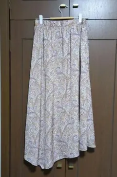 アシンメトリー ロングスカート