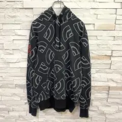 THE NORTH FACE ノースフェイス スウェットパーカー ロゴマーク総柄