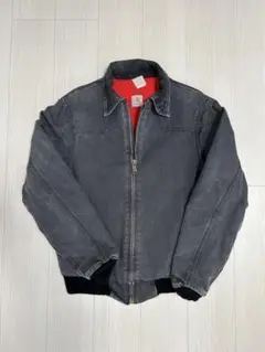 90's USA製 カーハート サンタフェジャケット ブラック 黒 鬼フェード 80's~90's Carhartt Santa Fe Jacket Black MADE IN USA 80年代