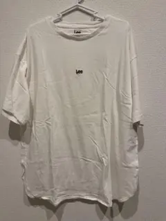 Lee ロゴ刺繍 クルーネック Tシャツ ホワイト Mのサムネイル