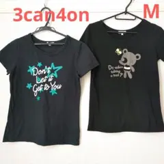 3can4on プリントTシャツ2枚セットのサムネイル