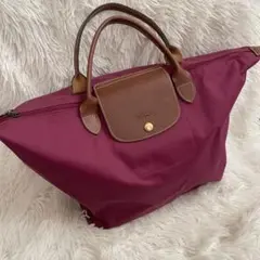 美品 LONGCHAMP ロンシャン プリアージュトートバッグ L ピンクのサムネイル