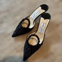 最終値下げJIMMY CHOO ミュール 7/11まで出品 - メルカリ