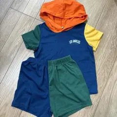 shein シーイン　フード付きセットアップ 2-3Y