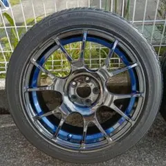17インチ wedsアルミホイール 2本セットのサムネイル