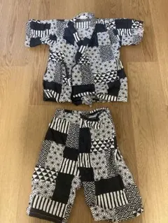 BREEZE 幾何学模様 甚平 セット 130