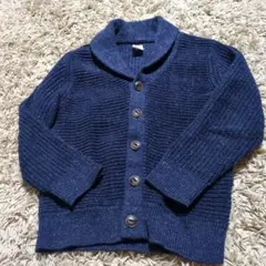 babyGAP ギャップ　厚地カーディガン　ネイビー　5歳