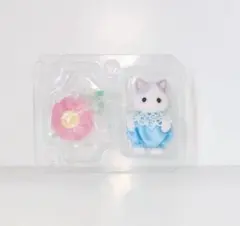【匿名配送】 赤ちゃんお花畑のおともだちシリーズ　ラテネコの赤ちゃん