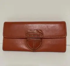 【希少色】 PRADA プラダ 長財布 レザー オレンジ レディースのサムネイル