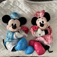 ミッキー&ミニー　ウェディングドール