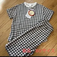 新品　バースデイ　tete a tete 半袖　パジャマ　80サイズのサムネイル