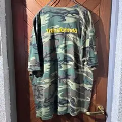 古着 シングルステッチ カモフラージュ テキサス州 サマーキャンプ 記念Tシャツ