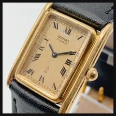 【SEIKO】セイコー★レクタン レディース 腕時計 ゴールド 動作未確認 金