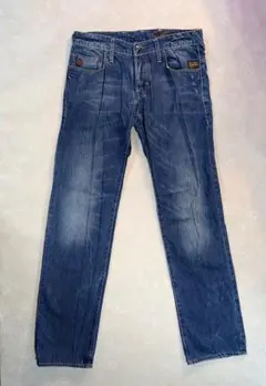 ジースターロウ　G-STAR LAW　ストレートジーンズ　W30　デニム