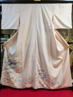 振袖 朱赤 松竹梅 鶴 雲取り 袷 振袖 朱赤 松竹梅 鶴 雲取り 袷 - メルカリ