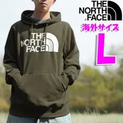ノースフェイス ハーフドームパーカー 海外L 日本4L相当 新品 カーキ hd