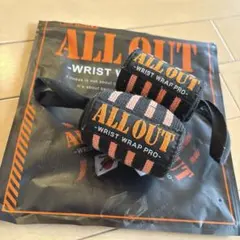 ALLOUT リストラップ 筋トレ ウエイトトレーニング 男女兼用 正規品