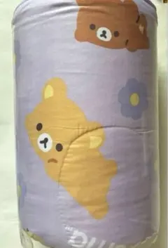 リラックマ　洗える肌掛け布団　シングルサイズ　新品　匿名配送　6/6までのサムネイル