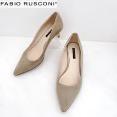 ファビオルスコーニFABIORUSCONI パンプス ポインテッドトゥ スエードのサムネイル