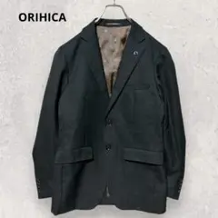 ORIHICA オリヒカ テーラードジャケット M ビジネス 通勤 ブラック系