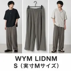 WYM LIDNM 夏（薄手）きれいめ スラックス S 実寸Mサイズのサムネイル