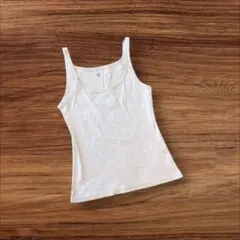 ギャップ　タンクトップ　薄いグレー　綿100% Lサイズ