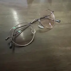 jins メガネ　オレンジのカラーレンズ