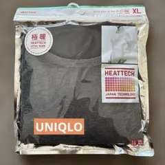 **彡様 UNIQLO、HEATTECH クルーネック XL ダークグレー長袖