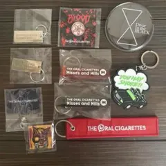 THE ORAL CIGARETTES キーホルダー ピン カプセルトイ セット
