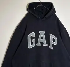 GAP ギャップ　ビッグサイズ刺繍ロゴ　裏起毛　パーカー
