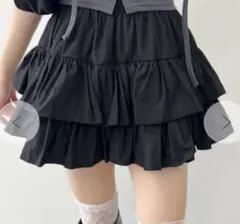 WEGO ウィゴー ブラック フリルミニスカート