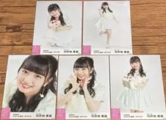 向井地美音 netShop限定 2018.02 生写真 5枚 AKB48②