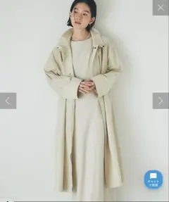 美品】SLOBE IENA スローブイエナ BIGカラーコート トレンチ F - メルカリ