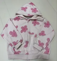 ZARAキッズ　花柄パーカー　５歳サイズ