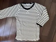 キッズ　ボーダーロングtシャツ