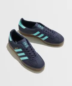 【新品未使用品】adidas Gazelle Indoor 28.0cm ブルーのサムネイル