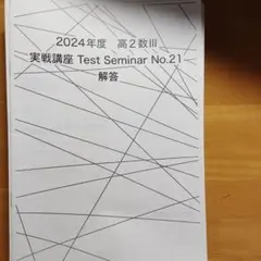 2024年度 高2 数学実戦講座 Test Seminar フルセット - メルカリ