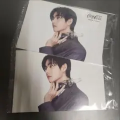 BTS V コカ・コーラ ゼロシュガー ポストカード 2セット