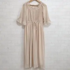 earth music&ecology シフォン ロングワンピース