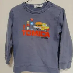 SLAP SLIP TOMICA トレーナー 110 男の子 トミカ 乗り物