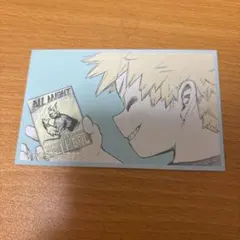 ヒロアカ原画展、メモリアルコレクション　爆豪