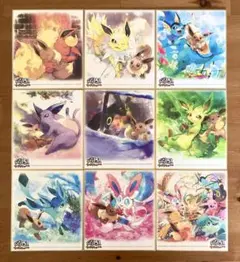 ポケモン art色紙 ブイズ ポケモン art色紙 ブイズ ポケモン My151 ブイズ色紙ART＆