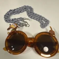 香港ディズニーランド　スリンキー　サングラス チェーン付き