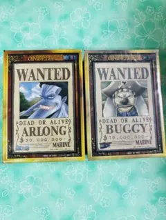 ONE PIECE WANTED アーロン バギー 2点セット