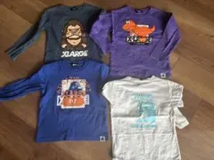 エクストララージキッズ　ロンT4枚セット(110)