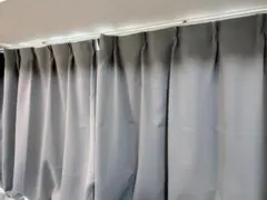 WONTEX 1級遮光 遮光カーテン2枚組 幅100cm丈110cm ①