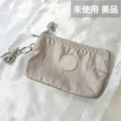 【未使用】Kipling クリエイティビティエス ポーチ メタリック ピンク