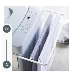 マグネット伸縮洗濯機バスタオルハンガー　ニトリのサムネイル