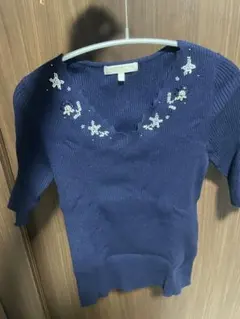 PROPORTION BODY DRESSING 半袖　ニット