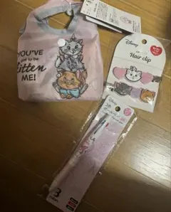 ★おしゃれキャット　マリー★3点セット★エコバッグ★3色ボールペン★前髪クリップ